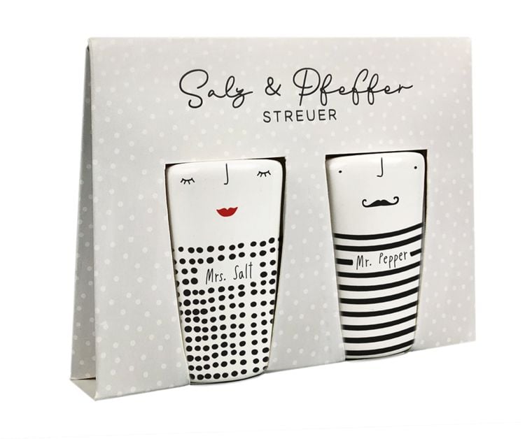 Produktbild: Salz & Pfefferstreuer Mrs. Und Mr.