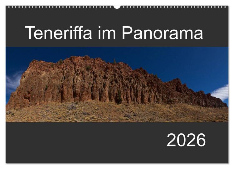 Produktbild: Teneriffa im Panorama (Wandkalender 2026 DIN A2 quer), CALVENDO Monatskalender