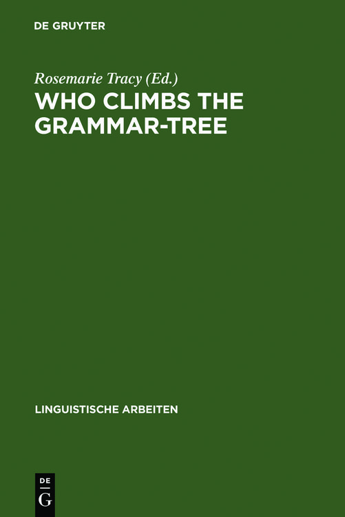 Produktbild: Who Climbs the Grammar-Tree