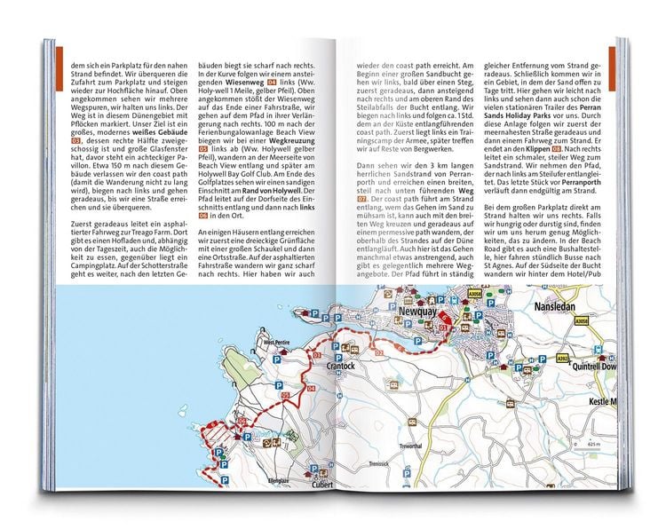 Produktbild: KOMPASS Wanderf&uuml;hrer Cornwall und Devon, 60 Touren mit Extra-Tourenkarte