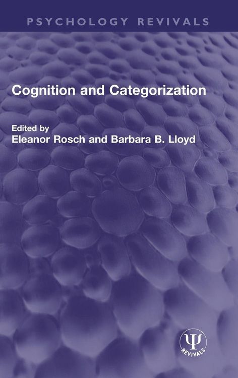 Produktbild: Cognition and Categorization