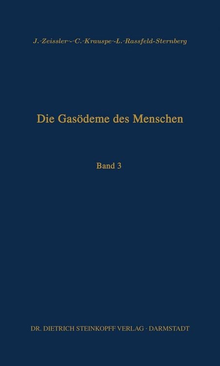 Produktbild: Die Gas&ouml;deme des Menschen