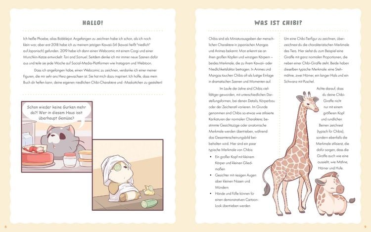Produktbild: Manga Chibi – Zeichenkurs Niedliche Tiere