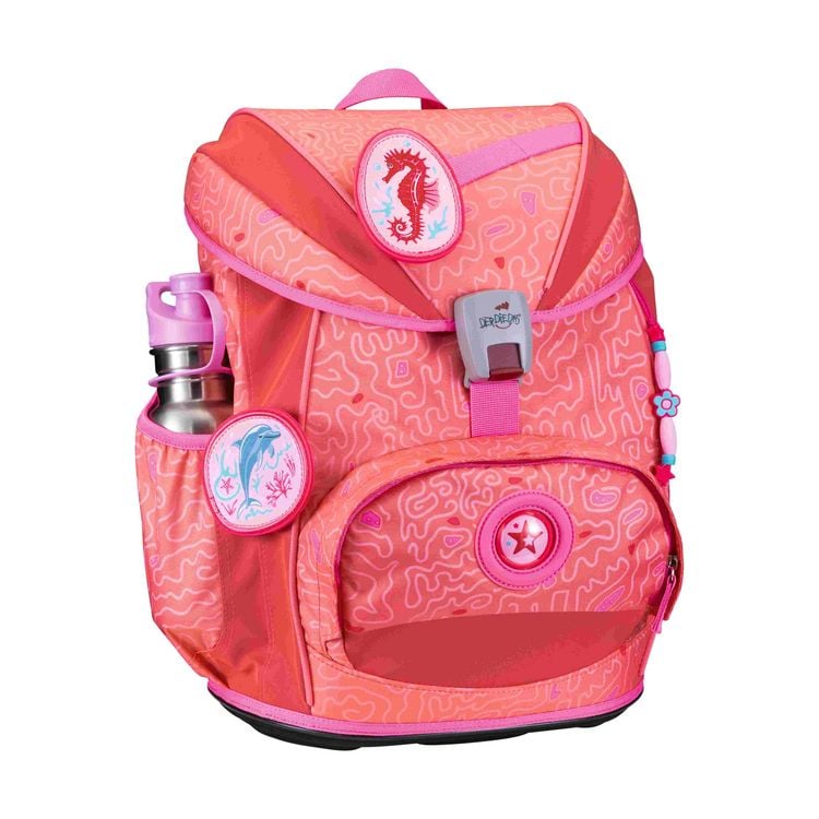 Produktbild: DerDieDas Schulranzen Set ErgoFlex Light Superflash, Schulranzen Set, 5tlg, Coral Reef