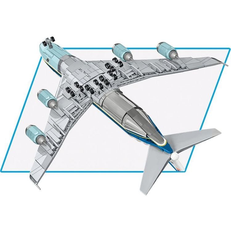 Produktbild: COBI 26610 - Boeing 747 Air Force One, Bausatz, 1087 Klemmbausteine