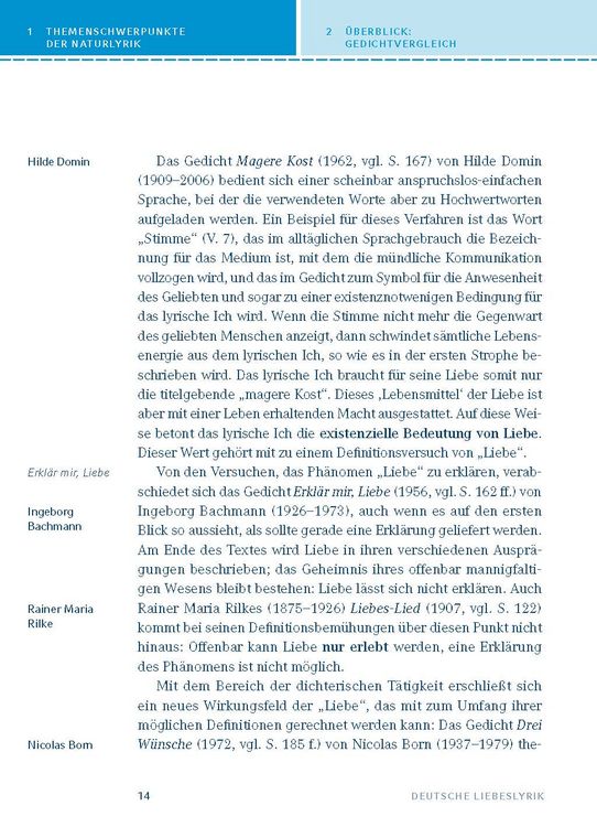 Produktbild: Deutsche Liebeslyrik vom Barock bis zur Gegenwart