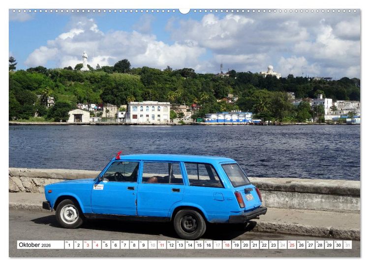 Produktbild: LADA KOMBI - Die sowjetische Auto-Legende WAS-2102 (hochwertiger Premium Wandkalender 2026 DIN A2 quer), Kunstdruck in Hochglanz