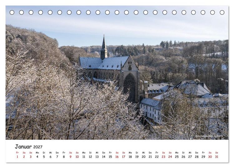 Produktbild: Heimat Entdecken - Odenthal im Bergischen Land (Tischkalender 2027 DIN A5 quer), CALVENDO Monatskalender