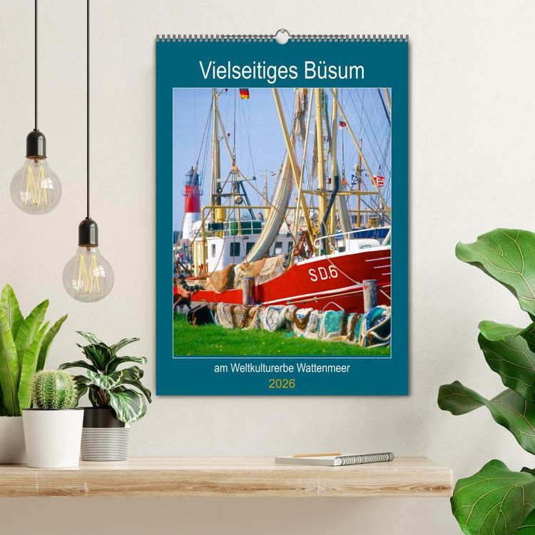 Produktbild: Vielseitiges B&uuml;sum (Wandkalender 2026 DIN A2 hoch), CALVENDO Monatskalender
