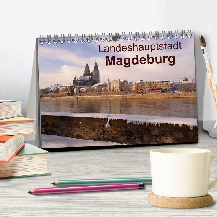 Produktbild: Landeshauptstadt Magdeburg (Tischkalender 2026 DIN A5 quer), CALVENDO Monatskalender