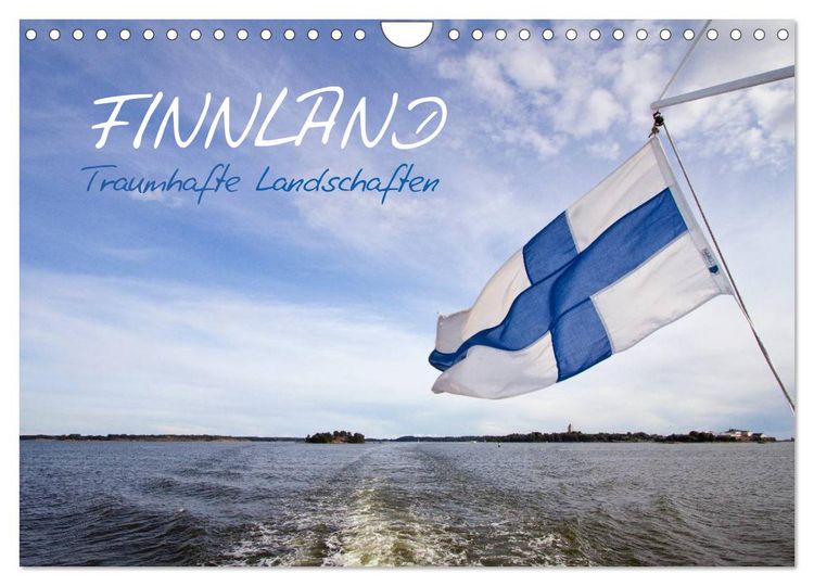 Produktbild: FINNLAND &ndash; Traumhafte Landschaften (CH - Version) (Wandkalender 2026 DIN A4 quer), CALVENDO Monatskalender