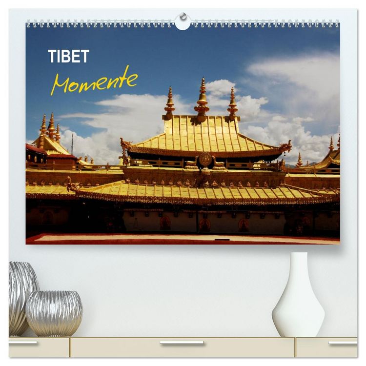 Produktbild: Tibet Momente (hochwertiger Premium Wandkalender 2026 DIN A2 quer), Kunstdruck in Hochglanz