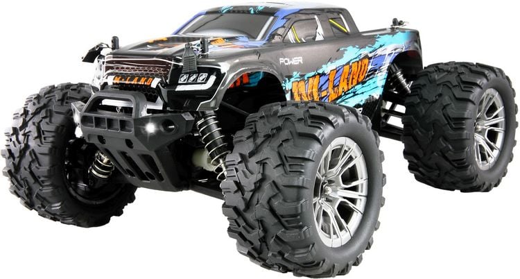 Produktbild: AMEWI M-Land Monstertruck 48km/h 4WD 1:16 RTR blau