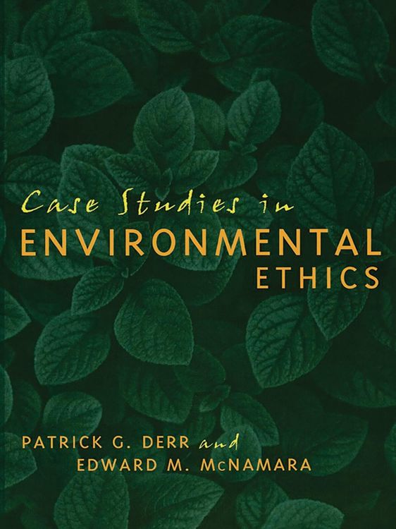 Produktbild: Case Studies in Environmental Ethics