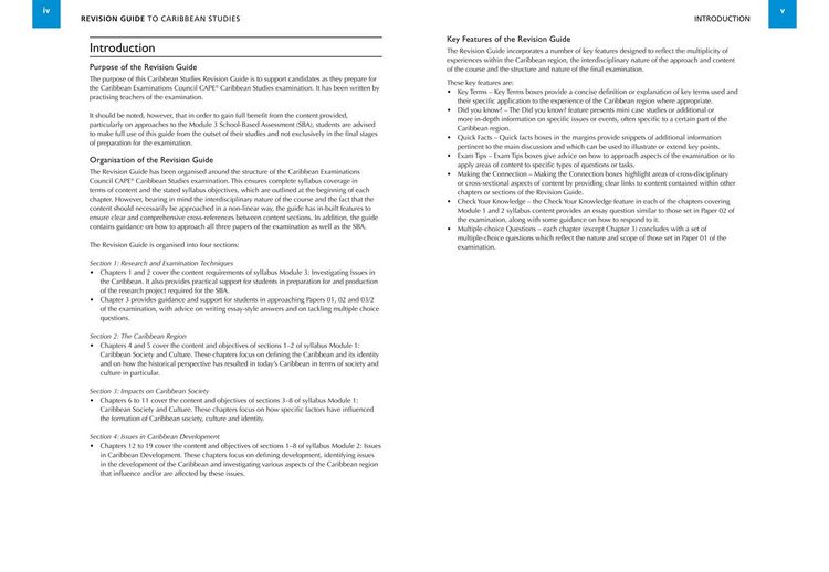 Produktbild: Collins Cape Revision Guide - Caribbean Studies