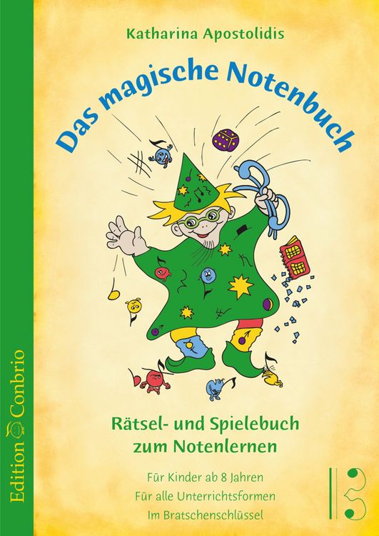 Produktbild: Das magische Notenbuch - Bratschenschl&uuml;ssel