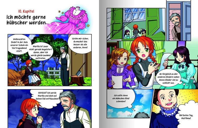 Produktbild: MANHWA &ndash; Klassiker f&uuml;r Kids &ndash; Anne auf Green Gables