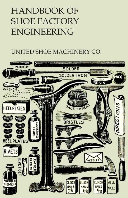 Produktbild: Handbook of Shoe Factory Engineering