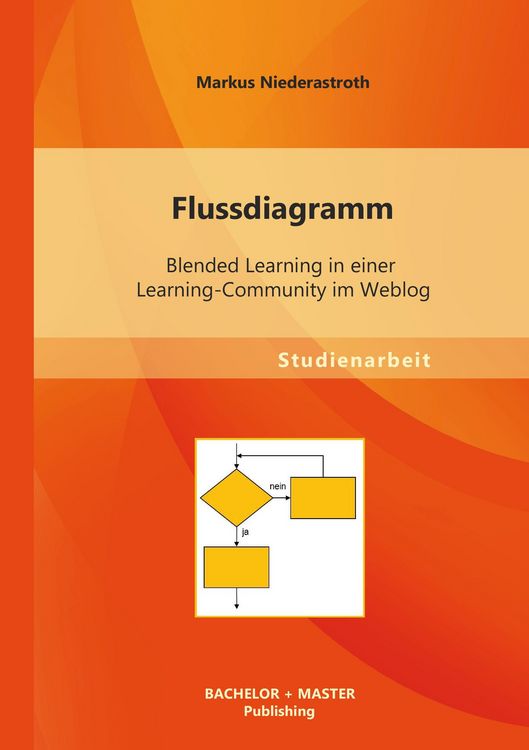 Produktbild: Flussdiagramm: Blended Learning in einer Learning-Community im Weblog