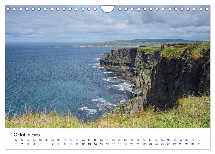 Produktbild: Irland wie gemalt (Wandkalender 2026 DIN A4 quer), CALVENDO Monatskalender