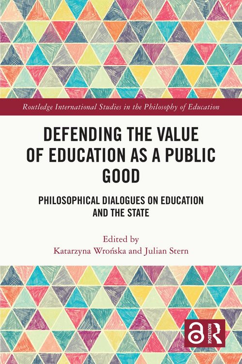 Produktbild: Defending the Value of Education as a Public Good