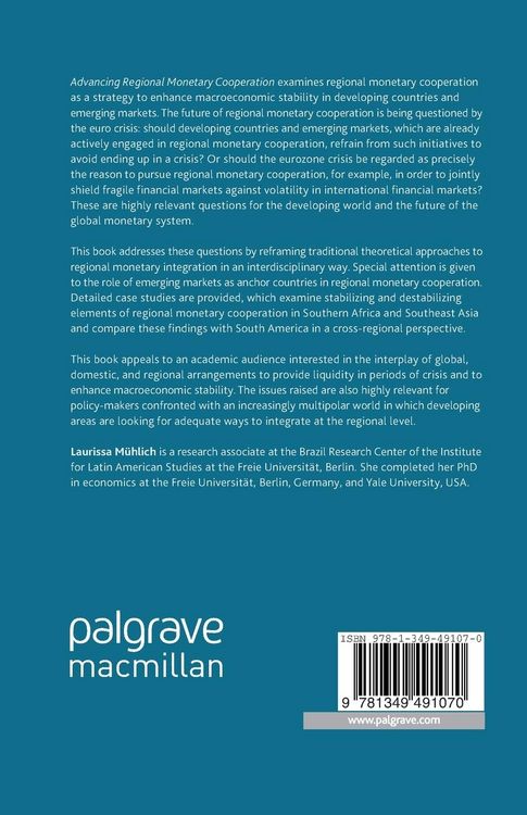 Produktbild: Advancing Regional Monetary Cooperation