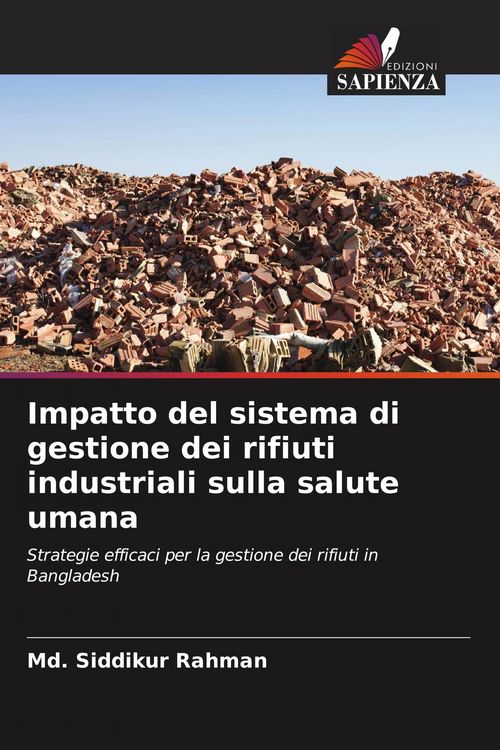Produktbild: Impatto del sistema di gestione dei rifiuti industriali sulla salute umana
