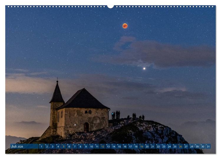 Produktbild: DOBRATSCH - Die Magie der Fernsicht (Wandkalender 2026 DIN A2 quer), CALVENDO Monatskalender