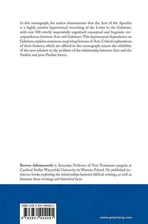 Produktbild: The Acts of the Apostles