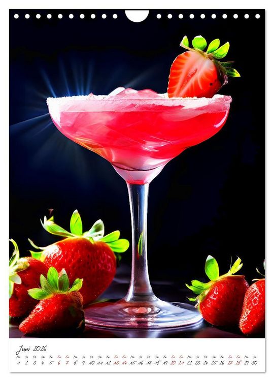 Produktbild: Mixology Meisterwerke (Wandkalender 2026 DIN A4 hoch), CALVENDO Monatskalender