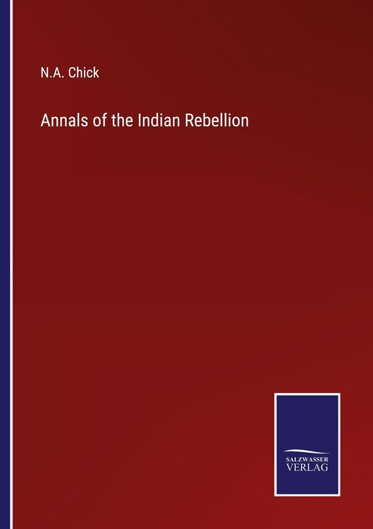 Produktbild: Annals of the Indian Rebellion