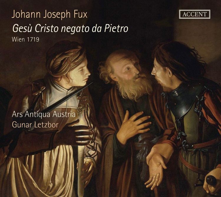 Produktbild: Johann Joseph Fux: Ges- Cristo negato da Pietro,V