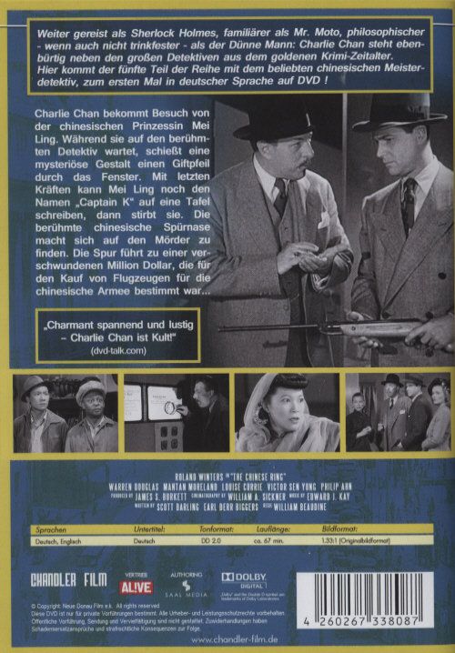 Produktbild: Charlie Chan - Der chinesische Ring - Charlie Chan Collection