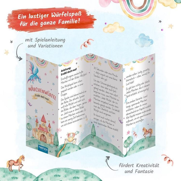 Produktbild: Tr&ouml;tsch W&uuml;rfelset M&auml;rchenw&uuml;rfel Erz&auml;hl doch mal