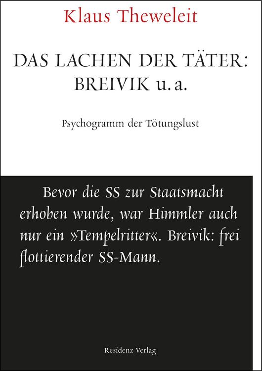 Produktbild: Das Lachen der T&auml;ter: Breivik u.a.