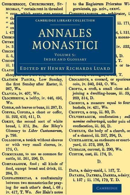 Produktbild: Annales Monastici - Volume 5