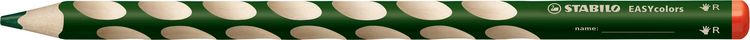 Produktbild: STABILO Ergonomischer Dreikant-Buntstift EASYcolors, f&uuml;r Rechtsh&auml;nder, dunkelgr&uuml;n