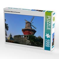 Produktbild: CALVENDO Puzzle Die ber&uuml;hmte M&uuml;hle bei Sanssouci 1000 Teile Lege-Gr&ouml;&szlig;e 64 x 48 cm Foto-Puzzle Bild von Bernd Witkowski