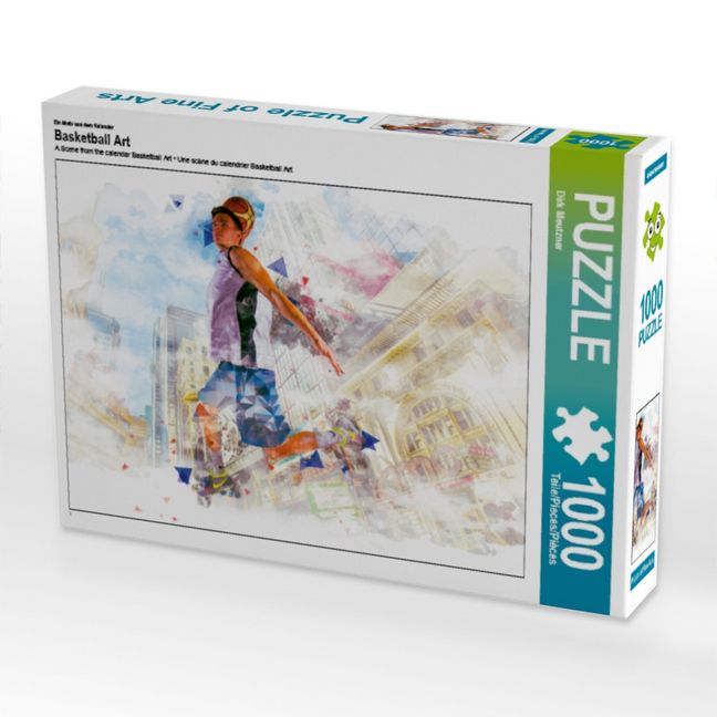 Produktbild: Ein Motiv aus dem Kalender Basketball Art (Puzzle)