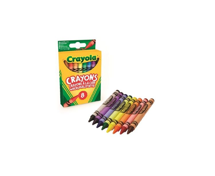 Produktbild: CRAYOLA - 8 Wachsmalstifte