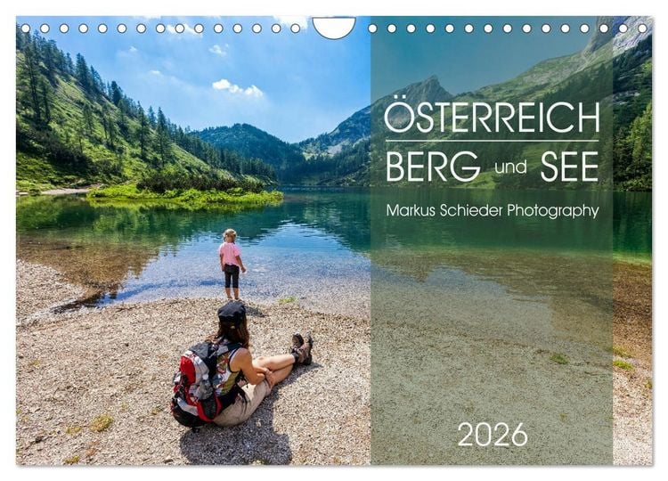 Produktbild: &Ouml;sterreich Berg und See (Wandkalender 2026 DIN A4 quer), CALVENDO Monatskalender