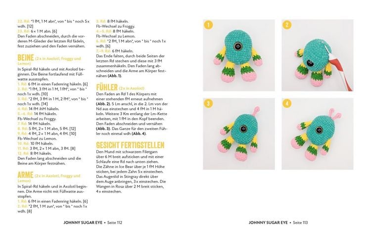 Produktbild: Die flauschigen Monster-H&auml;kelbuddys