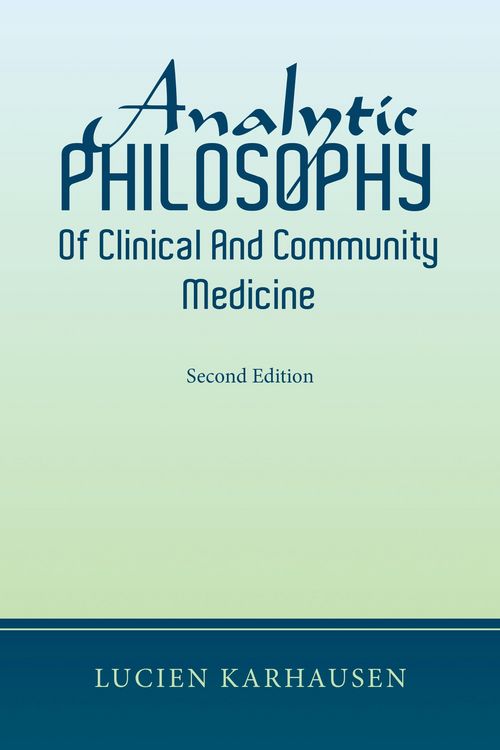 Produktbild: Analytic Philosophy of Clinical and Community Medicine
