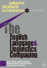 Produktbild: The English Language and Linguistics Companion