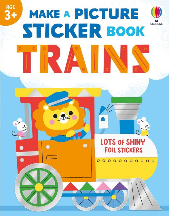 Produktbild: Make a Picture Sticker Book Trains