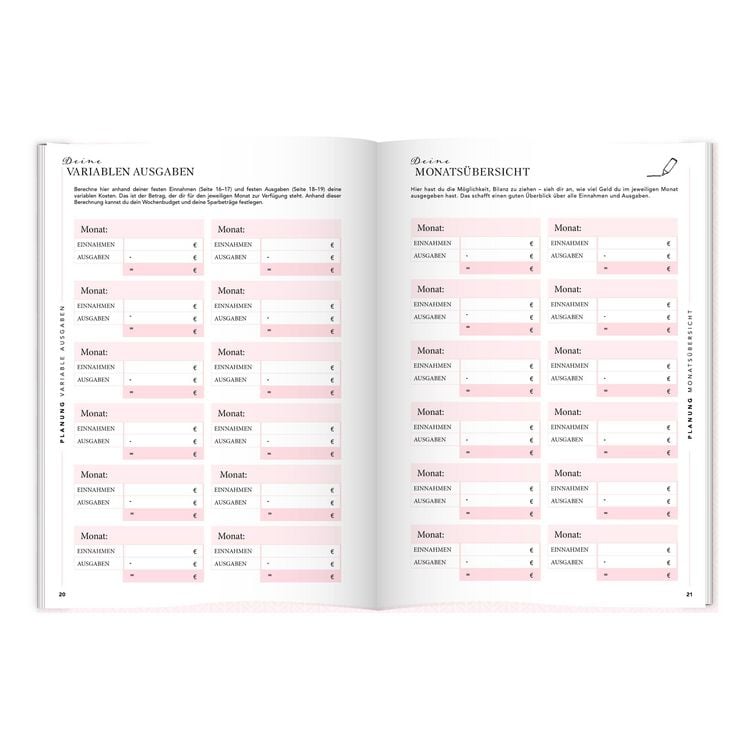 Produktbild: Women save Money | Haushalts- und Finanzplaner f&uuml;r Frauen inkl. Spar-Tipps und Spar Challenge f&uuml;r Einnahmen und Ausgaben | Rosa Budgetplaner f&uuml;r 1 Jahr