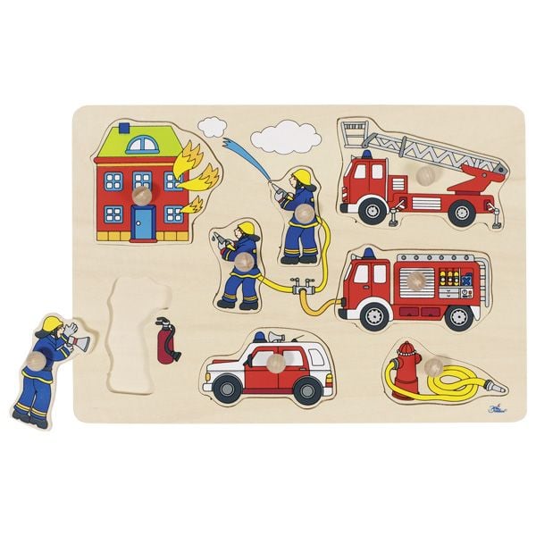 Produktbild: Steckpuzzle Feuerwehr