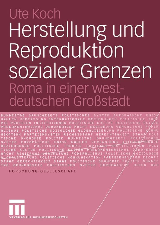 Produktbild: Herstellung und Reproduktion sozialer Grenzen