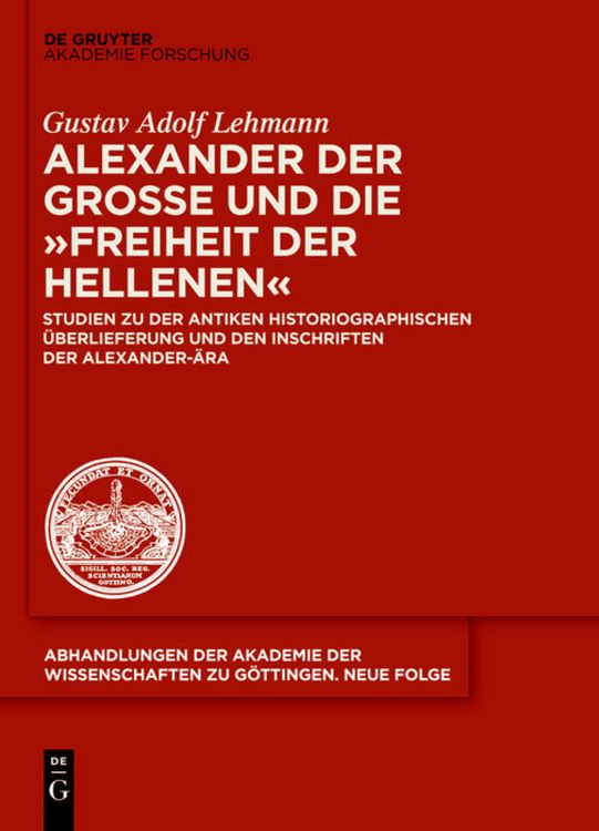 Produktbild: Alexander der Gro&szlig;e und die "Freiheit der Hellenen"