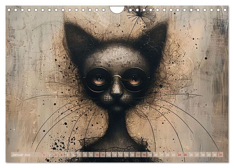 Produktbild: Miau-velous Momente (Wandkalender 2026 DIN A4 quer), CALVENDO Monatskalender